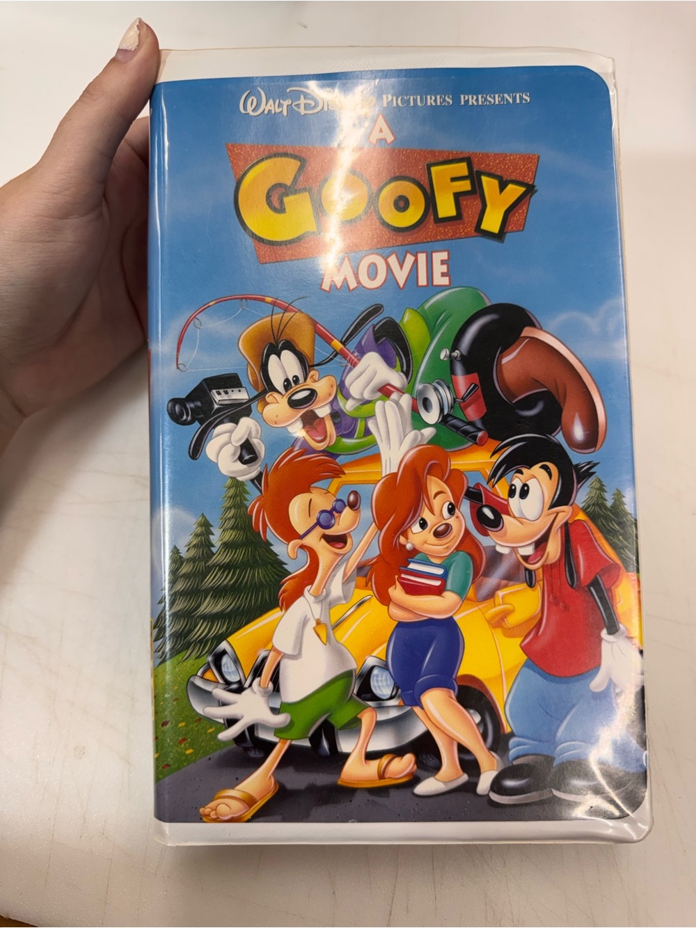 A Goofy Movie VHS 1995 Clamshell Walt Disney Pictures Presents Untested
